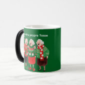 Tasse de Noël Festive pour Femmes – Pulls de Noël, (Devant gauche)