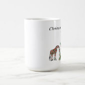 Tasse de Noël, "girafes de Noël " (Centre)