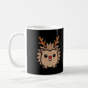 Tasse de Noël Hérisson Renne