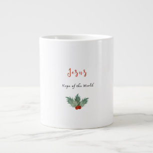 Tasse de Noël Jésus Espoir du Monde