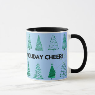 Tasse de Noël Joie Paix Vacances