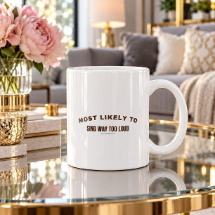 Tasse de Noël la Plus Susceptible de Chanter Beauc