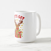 Tasse de Noël Let's Get Lit (Devant droit)