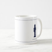 Tasse de Noël minimaliste élégante personnalisée (Devant droit)