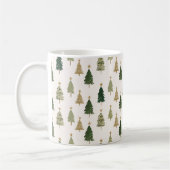 Tasse de Noël minimaliste moderne (Gauche)