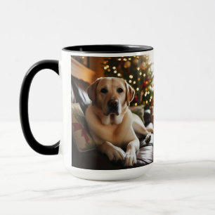 Tasse de Noël Mug en céramique Labrador Retriever