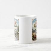 tasse de noël paysage vintage (Centre)