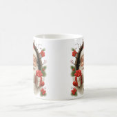 Tasse de Noël percée du Père Noël (Centre)