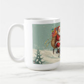 Tasse de Noël Père Noël à Bicyclette (Gauche)