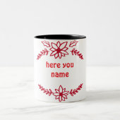 tasse de noël, personnaliser design (Centre)