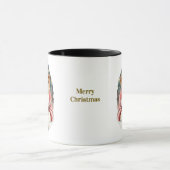 Tasse de Noël pour amateurs de chiens/ Boxer (Centre)