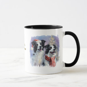 Tasse de Noël pour Amoureux des Chiens