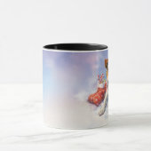 Tasse de Noël pour Amoureux des Chiens (Centre)