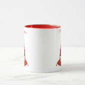 Tasse de Noël pour chat Santa Paws pour café (Centre)