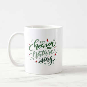 Tasse de Noël « Que le ciel et la nature chantent