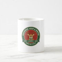 Tasse de Noël Rétro pour Nourriture et Fournitures