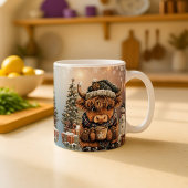 Tasse de Noël Vache des Highlands