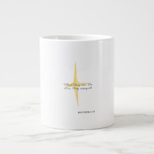 Tasse de Noël Verset Matthieu 2:10