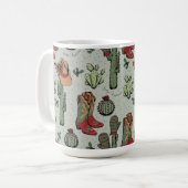 Tasse de Noël Western Howdy (Devant gauche)