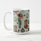 Tasse de Noël Western Howdy (Gauche)