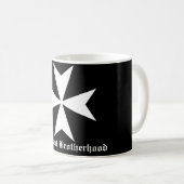 Tasse de noir de confrérie de Hospitaller Beausant (Devant droit)