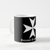 Tasse de noir de confrérie de Hospitaller Beausant (Devant gauche)