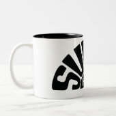 Tasse de noir de logo de SHF grande (Gauche)