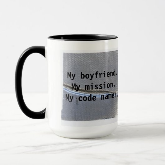 Tasse de nom de code de fracture (Gauche)