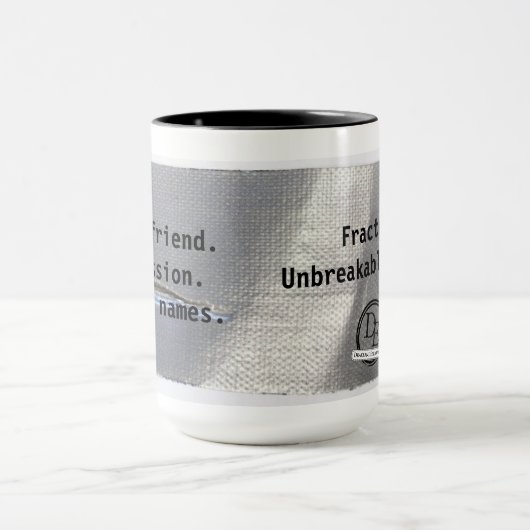 Tasse de nom de code de fracture (Centre)