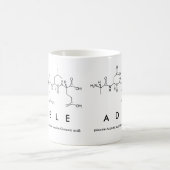 Tasse de nom de peptide d'Adele (Centre)