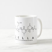 Tasse de nom de peptide d'Angella (Devant droit)