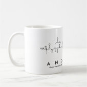 Tasse de nom de peptide d'Angella (Gauche)