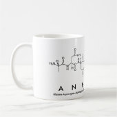 Tasse de nom de peptide d'Annette (Gauche)