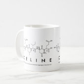 Tasse de nom de peptide de Celine (Devant gauche)