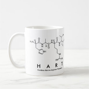 Tasse de nom de peptide de cerf