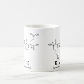 Tasse de nom de peptide de chou frisé (Centre)