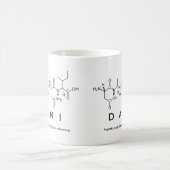 Tasse de nom de peptide de Dani (Centre)