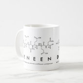 Tasse de nom de peptide de Deneen (Devant gauche)