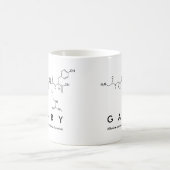 Tasse de nom de peptide de Gary (Centre)