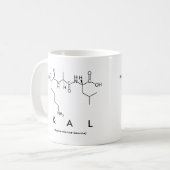Tasse de nom de peptide de Kal (Devant gauche)