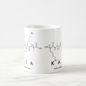 Tasse de nom de peptide de Kaska (Centre)