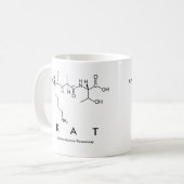 Tasse de nom de peptide de KAT (Devant gauche)