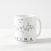 Tasse de nom de peptide de Katrina (Devant droit)