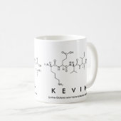 Tasse de nom de peptide de Kevin (Devant droit)
