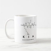 Tasse de nom de peptide de Kia (Gauche)
