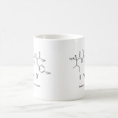 Tasse de nom de peptide de lierre (Centre)