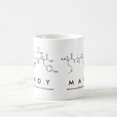 Tasse de nom de peptide de Mandy (Centre)