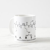 Tasse de nom de peptide de Marshall (Devant gauche)