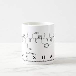 Tasse de nom de peptide de Marshall