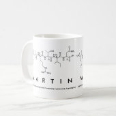 Tasse de nom de peptide de Martin (Devant gauche)